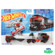 Hot Wheels Super Hauling Rig & Car Set 2026 – Toy Truck with Vehicle for Kids (Die Cast Cars)