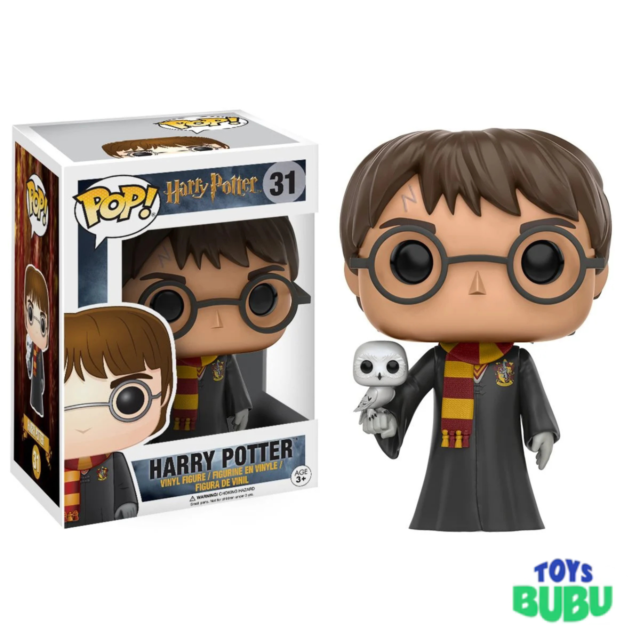 Harry Potter with Hedwig Funko Pop #31 – Wizarding World Vinyl Figure
