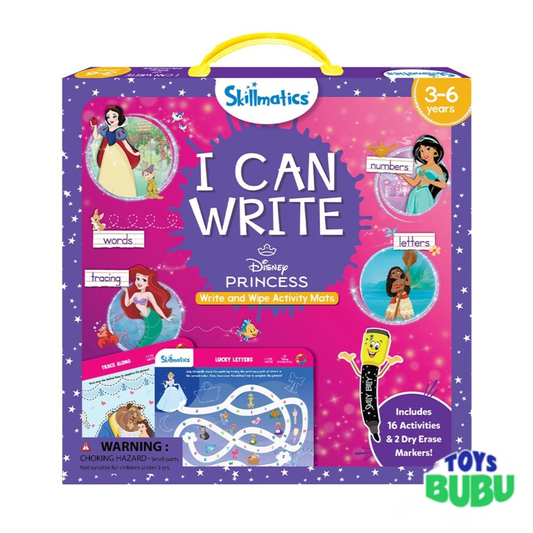 I Can Write: Disney Princess Activity Mats by Skillmatics