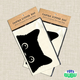 Cat Canvas Zipper Pouch – Cute Makeup & Pencil Storage Bag for Travel & Everyday Use