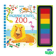 Fingerprint Activities Zoo Book for Kids – Animal Ink Pad Activity Book by Fiona Watt (Usborne)