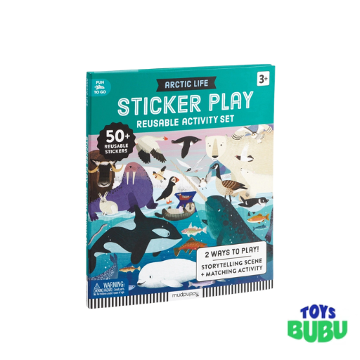 Arctic Life Sticker Play Reusable Activity Set
