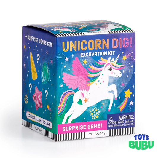 Unicorn Dig Excavation Kit for Kids – Unicorn Gem Dig Science STEM Activity