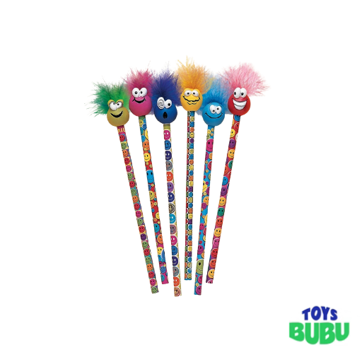 Miles O’ Smiles Tip Topz Pencils - 6pk