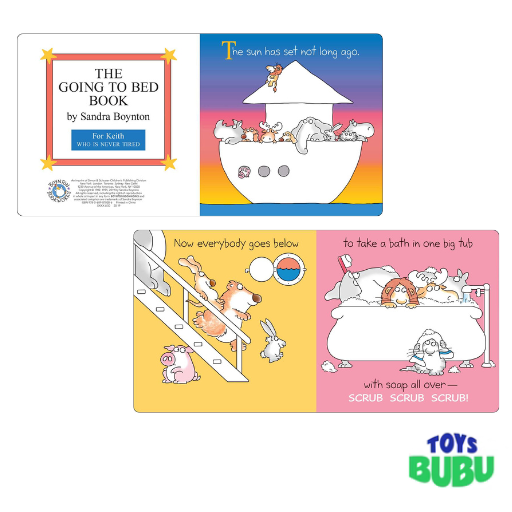 The Going to Bed Book - Classic Bedtime Board Book