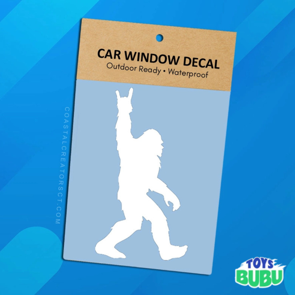 Dog Mom, Cat Mom & Bigfoot Vinyl Window Decal – Waterproof Car Sticker for Pet & Fun Lovers