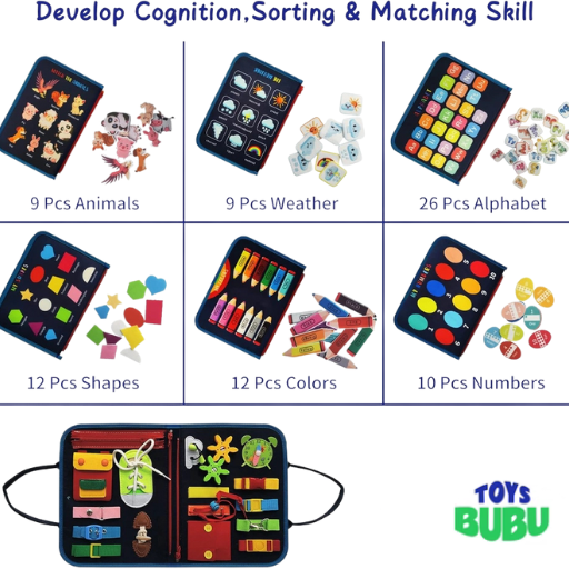 Educational Felt Busy Book