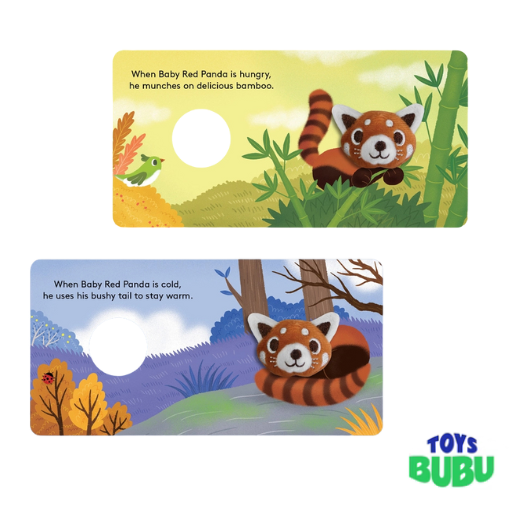 Baby Red Panda: Finger Puppet Book