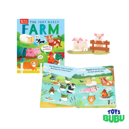 The Very Noisy Farm – Squishy Sounds Book