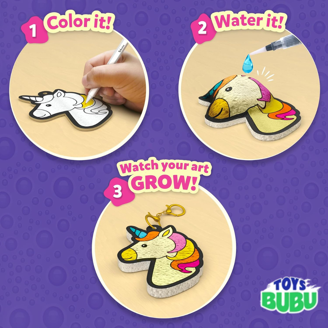 3D Art Aqua Puffs by Skillmatics