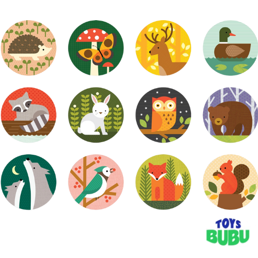 Forest Animals Matching Game