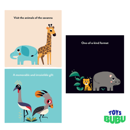 Bookscape Board - Wild Animals