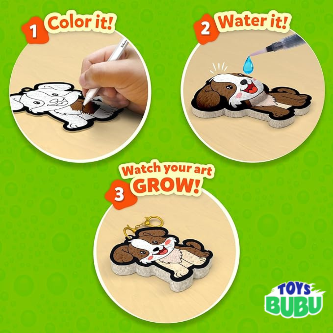 3D Art Aqua Puffs by Skillmatics