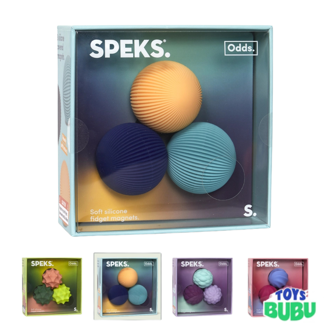 Speks Odds Magnetic Balls – Vivid Lines, Puffs & Spurs Fidget Building Set