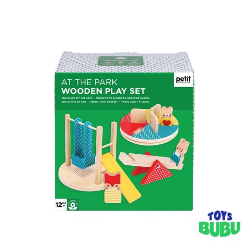 At the Park Wooden Play Set by Petit Collage