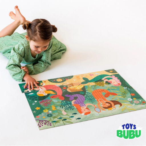 Mermaid Friends -  24-Piece Floor Puzzle