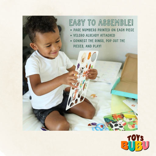 Farm Busy Book for Toddlers