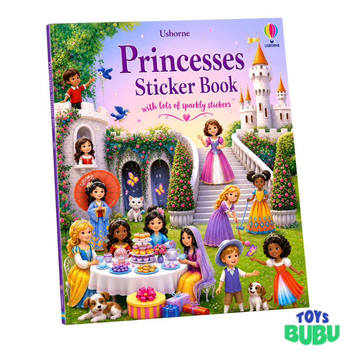 Princess Sticker Book for Kids – Magical Princess Activity Book by Fiona Watt (Usborne)
