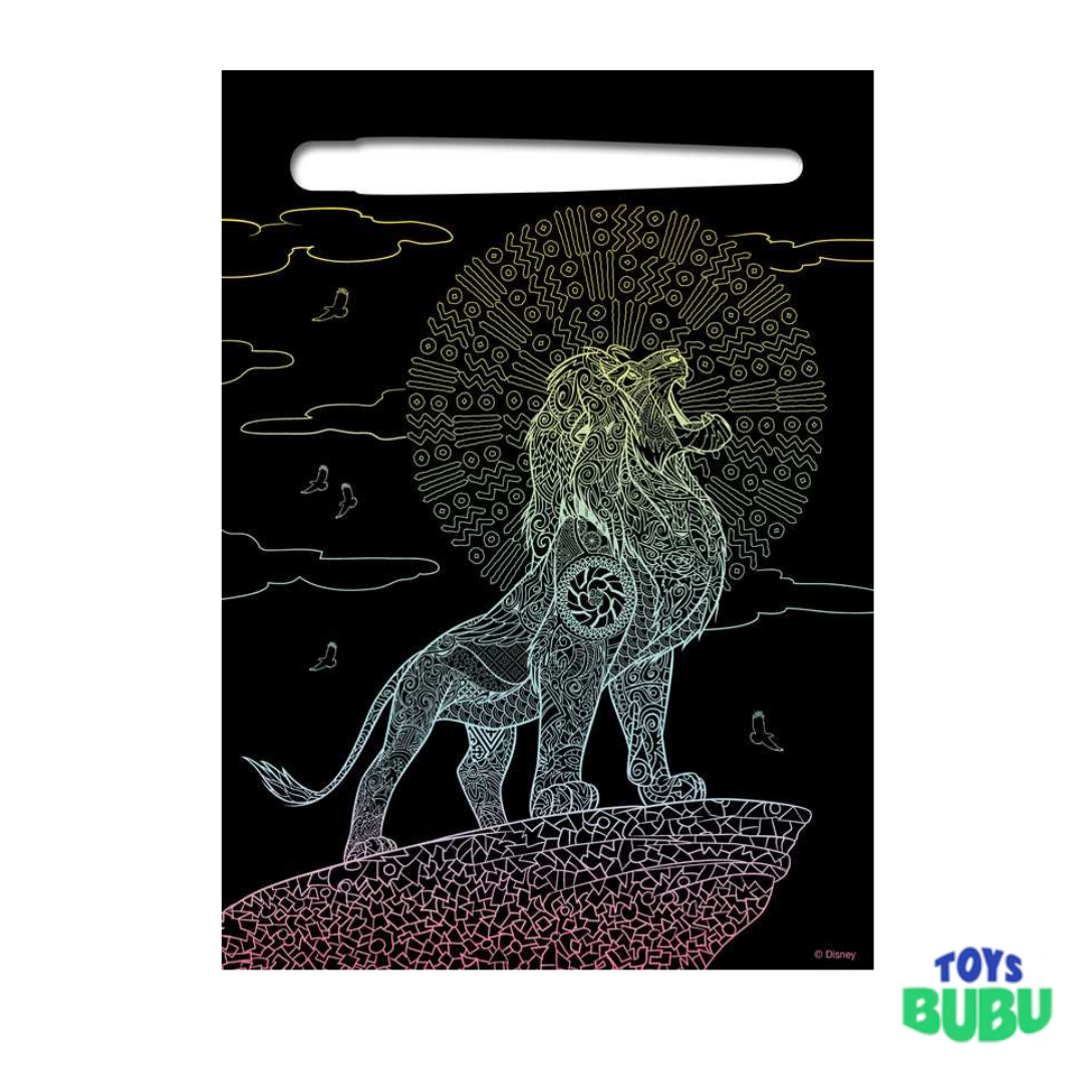 Disney Animals Scratch Art Book for Kids – Creative Reveal Activity by IglooBooks