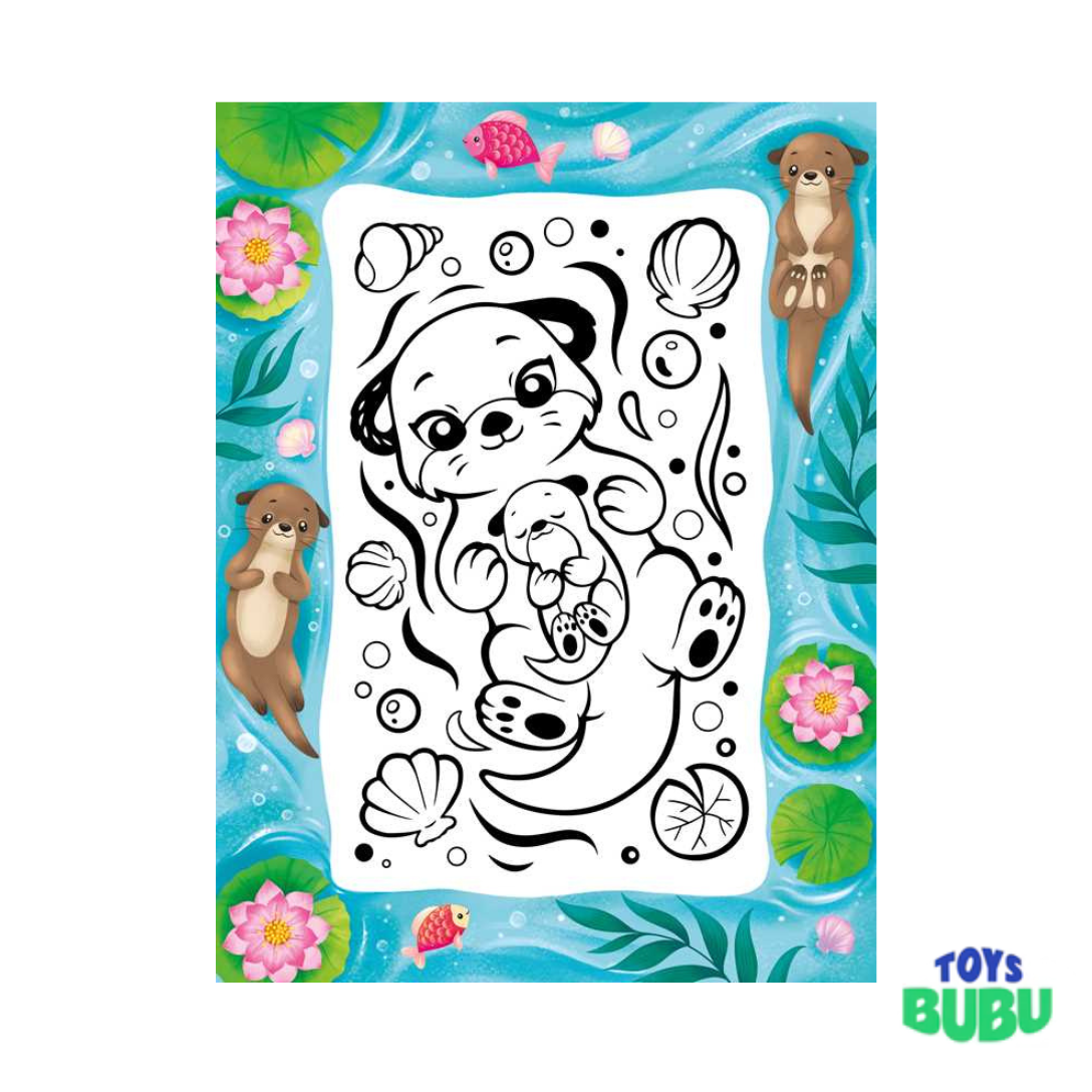 Cute Puffy StickCute Puffy Sticker Art Book for Kids – 3D Creative Activity Set (IglooBooks)