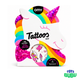 Unicorn Temporary Tattoos for Kids by OMY – 50 Neon & Gold Party Tattoos (Ages 3 and above)