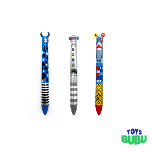 Twice As Nice Metallic 2 Color Click Pen