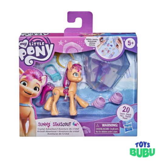 My Little Pony Sunny Starscout Figure – Crystal Adventure Ponies Toy for Kids