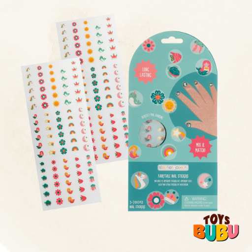 Stephen Joseph Clear Nail Stickers