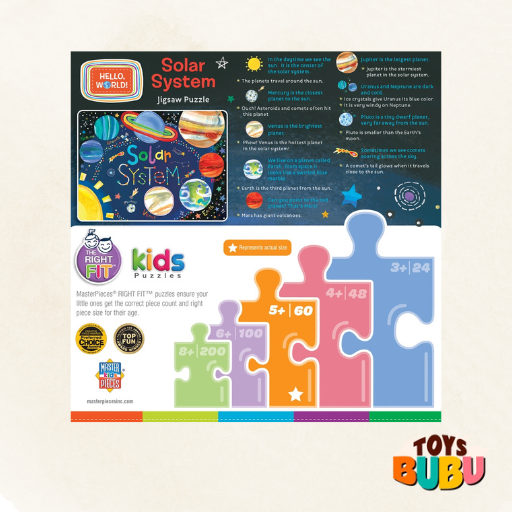 Hello, World! - Solar System - 60 piece puzzle