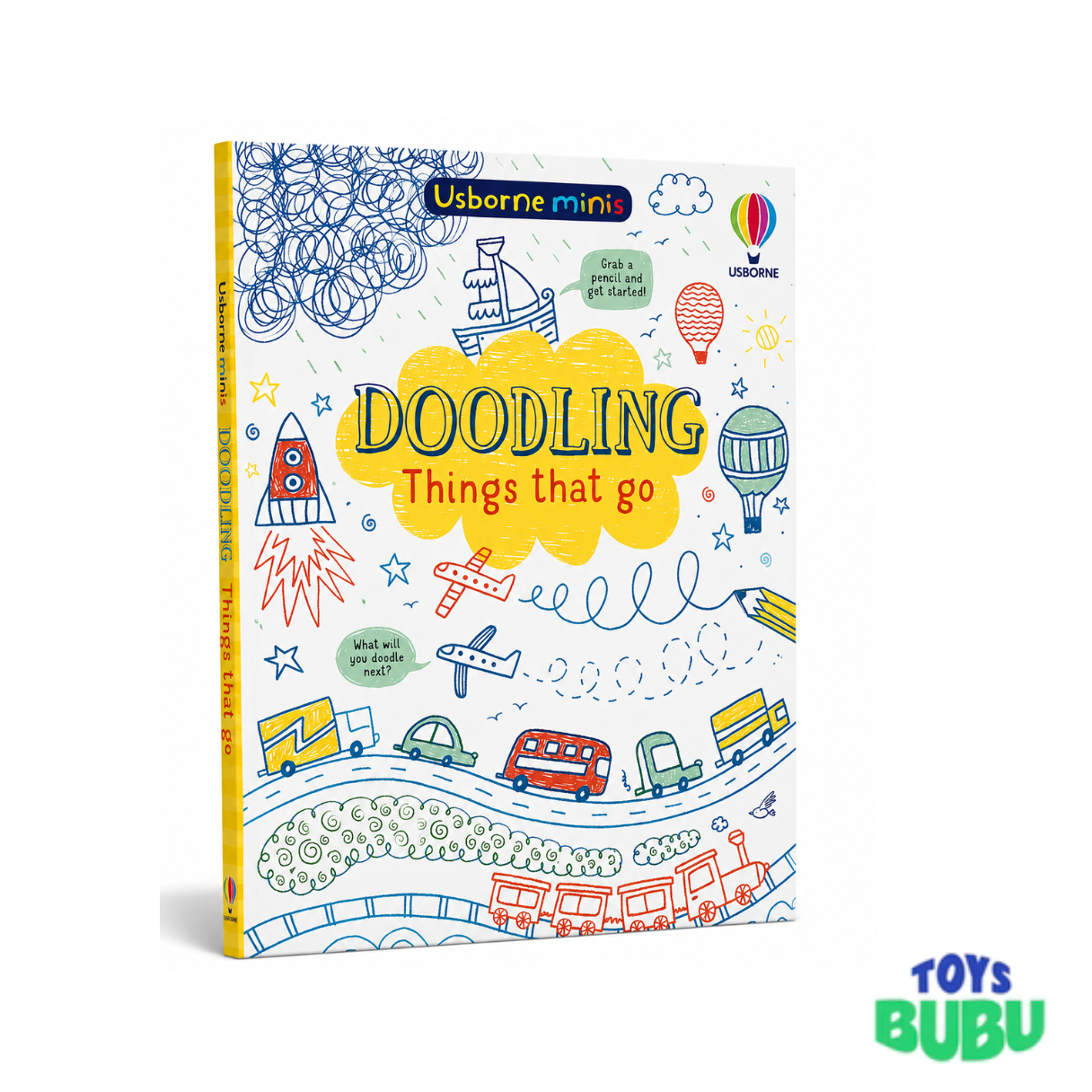 Usborne Minis Activity Books for Kids – Doodling, Drawing & Travel Puzzle Pocket Books
