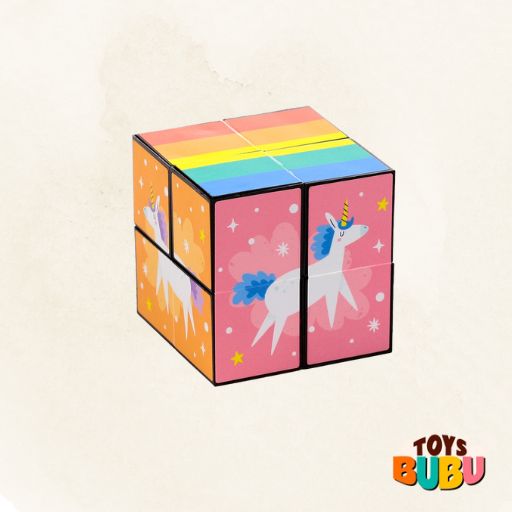 Unicorn Magic Puzzle Cube Toy