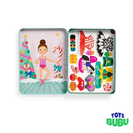 Mudpuppy - Enchanted Nutcracker Magnetic Dress up