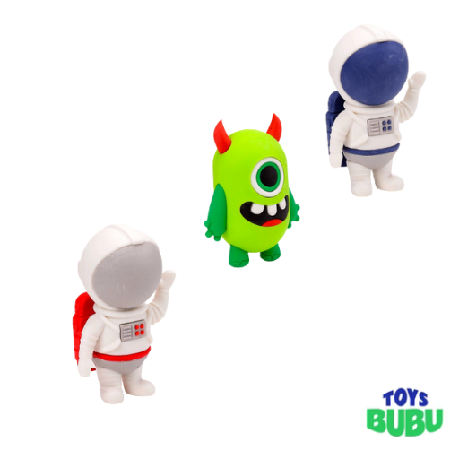 Space Cadet Eraser in A Mini Box