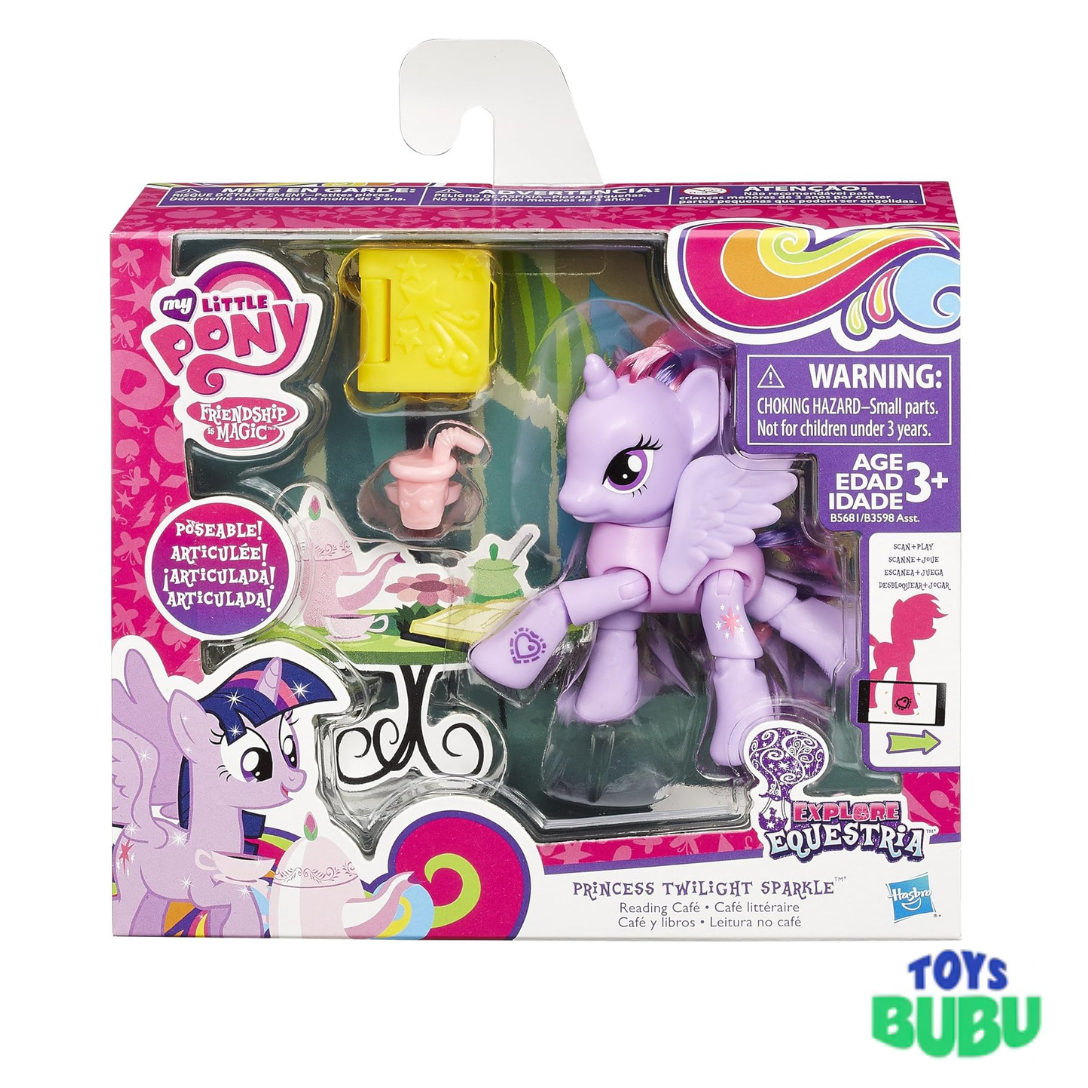 My Little Pony Twilight Sparkle Reading Café Figure – Friendship is Magic Toy Playset