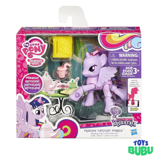 My Little Pony Twilight Sparkle Reading Café Figure – Friendship is Magic Toy Playset
