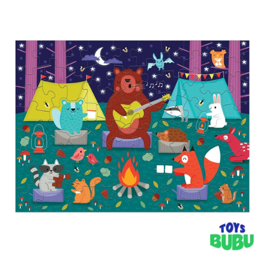 Campfire Friends Scratch and Sniff Puzzle by Mudpuppy