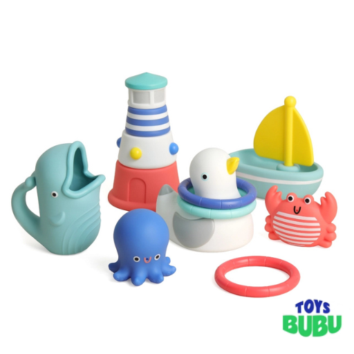 Itzy Seaside Splash Gift Set™ Bath + Water Toy
