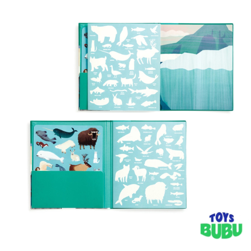 Arctic Life Sticker Play Reusable Activity Set