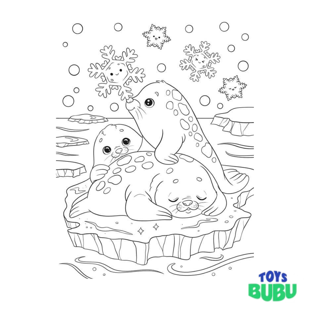 Cute Puffy StickCute Puffy Sticker Art Book for Kids – 3D Creative Activity Set (IglooBooks)