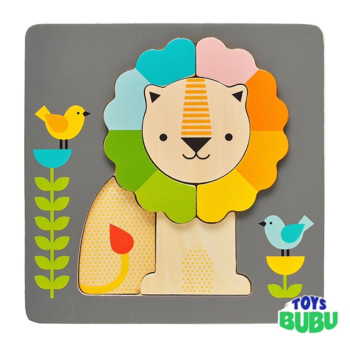 Little Lion Chunky Wood Puzzle by Petit Collage