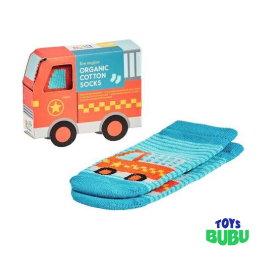 Organic Cotton Toddler - Socks Trucks