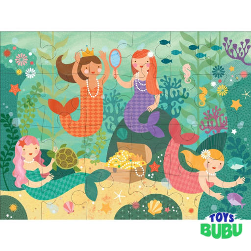 Mermaid Friends -  24-Piece Floor Puzzle