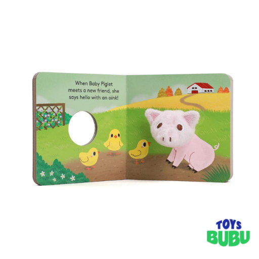 Baby Piglet – Finger Puppet Book