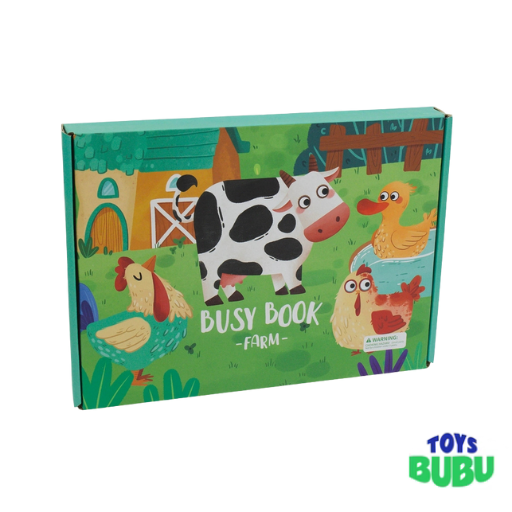 Farm Busy Book for Toddlers