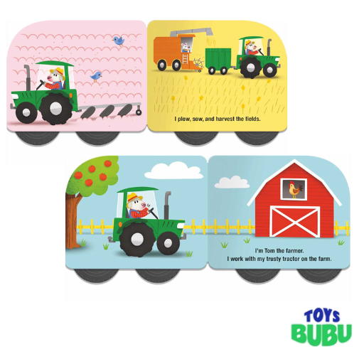 Speedy Wheel - Tractor by Little Genius Book