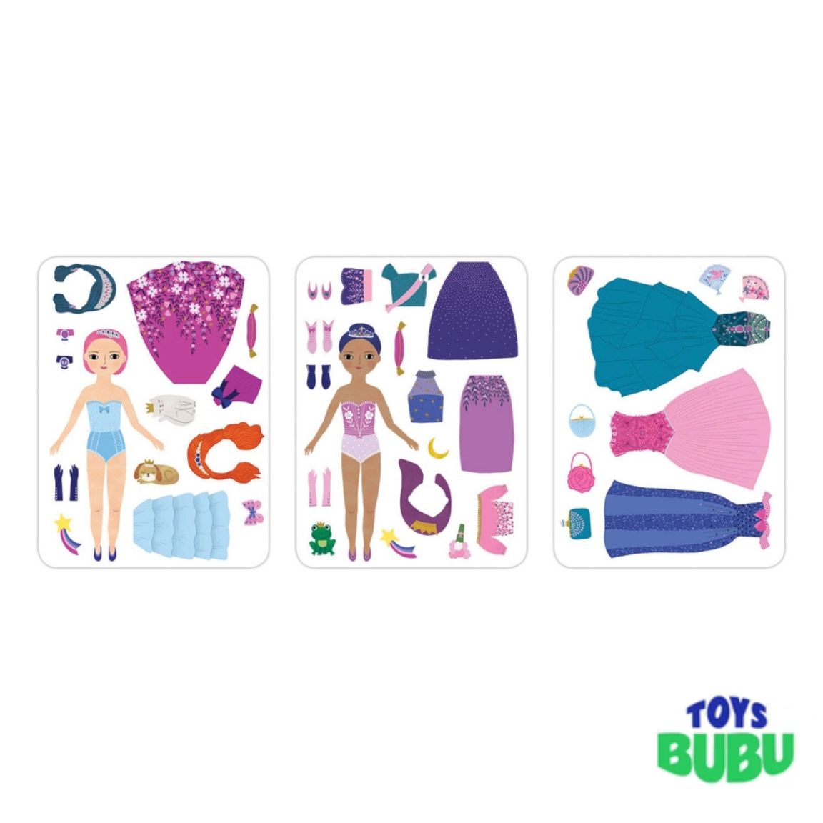 Princess Magic Magnetic Dress up by Mudpuppy