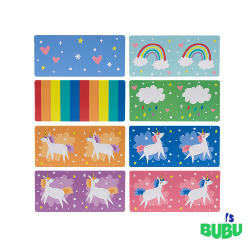 Unicorn Magic Dominoes Set