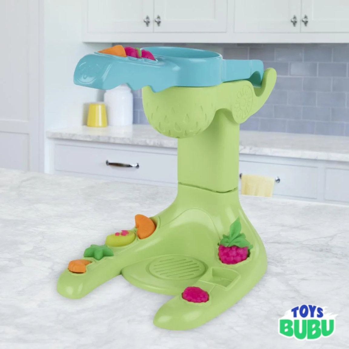 Play-Doh Juice Squeezin’ Juicer Set – Kitchen Creations Toy with 4 Colors (Ages 3+)