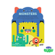 Coloring Book with Stickers: Monsters