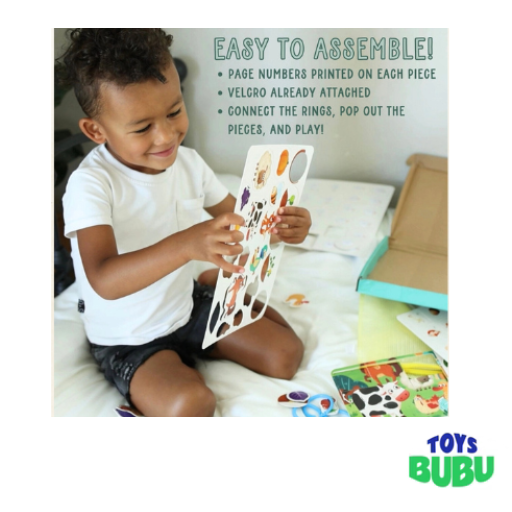 Farm Busy Book for Toddlers